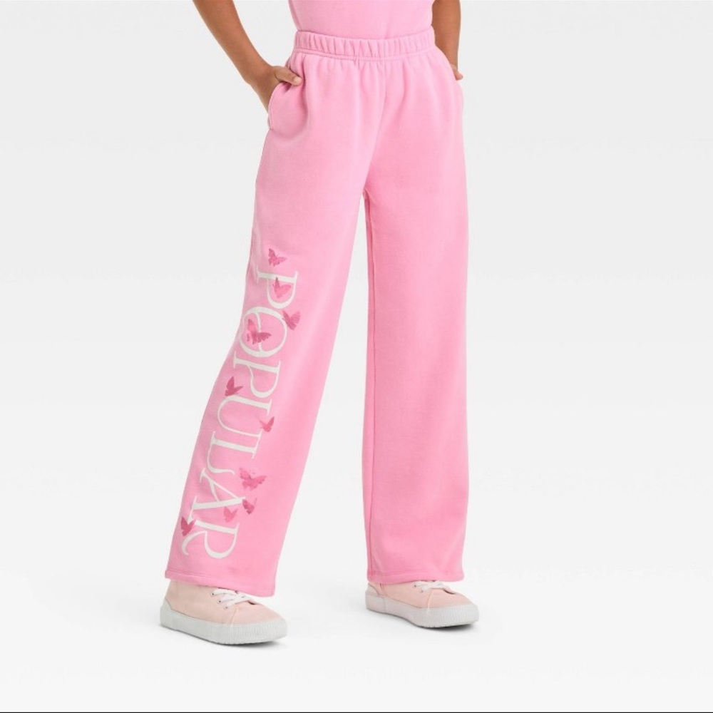 Pink Wicked Glinda sweatpants NEW